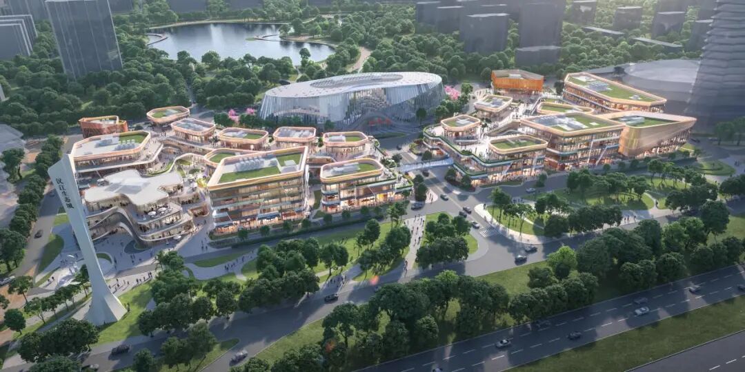 襄阳首个开放式公园化街区亮相，汉江PARK拟于2026年迎客