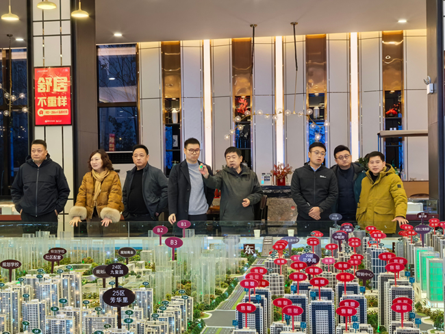 市住新局领导开展&ldquo;四上企业&rdquo;调研回访