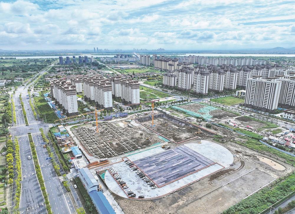 第七中学迁建项目建设加快推进中