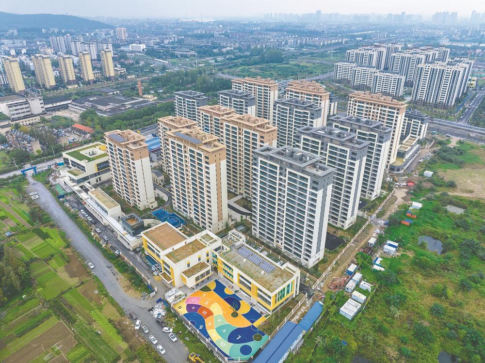 庞公片区城市棚户区改造项目即将完工