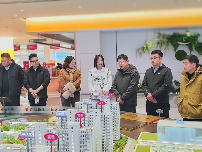 市住新局领导开展&ldquo;四上企业&rdquo;调研回访