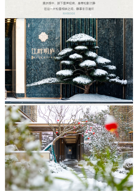 落雪为笺，岁岁平安