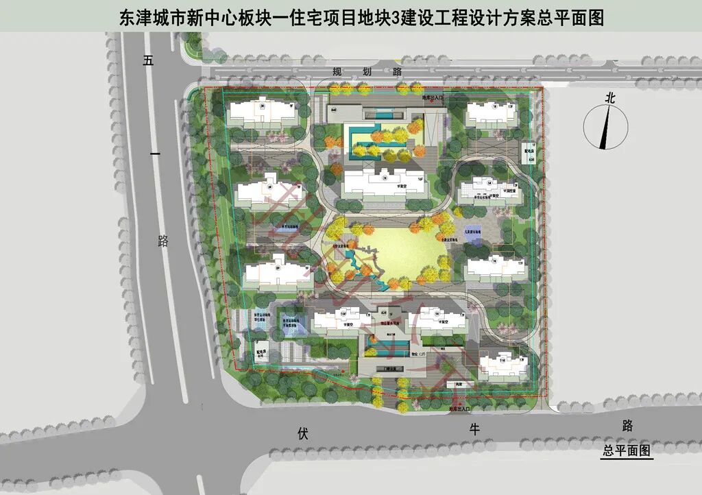 7.34万方，10栋！东津新区新增一住宅项目