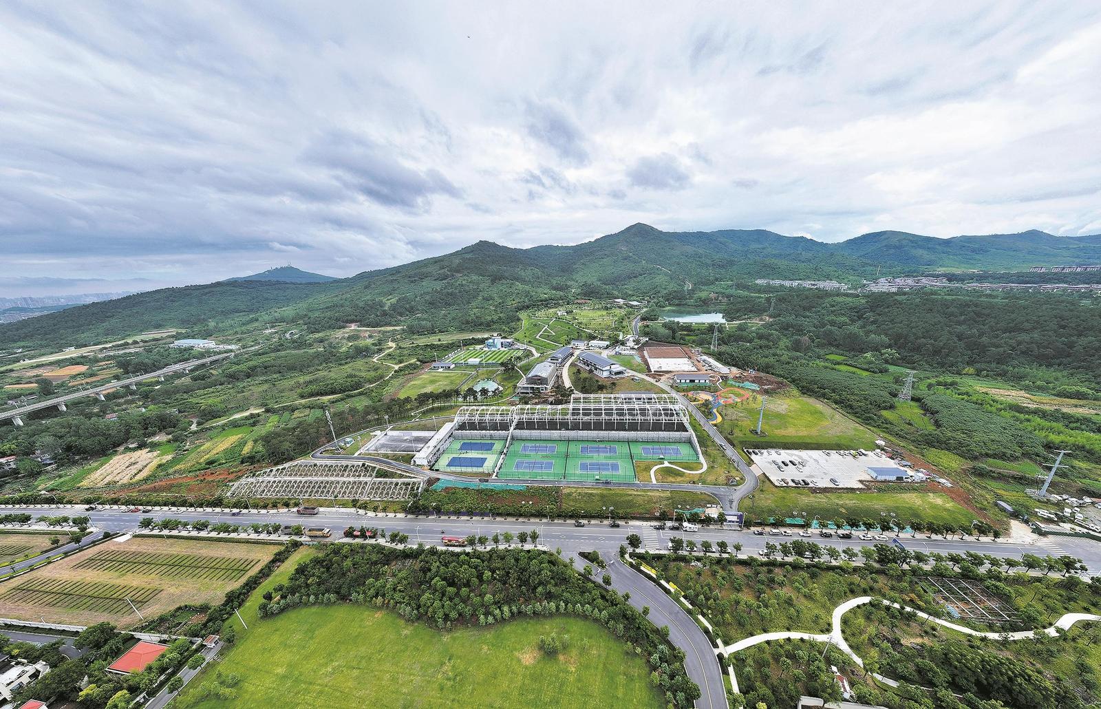 扁山文旅体育公园投用