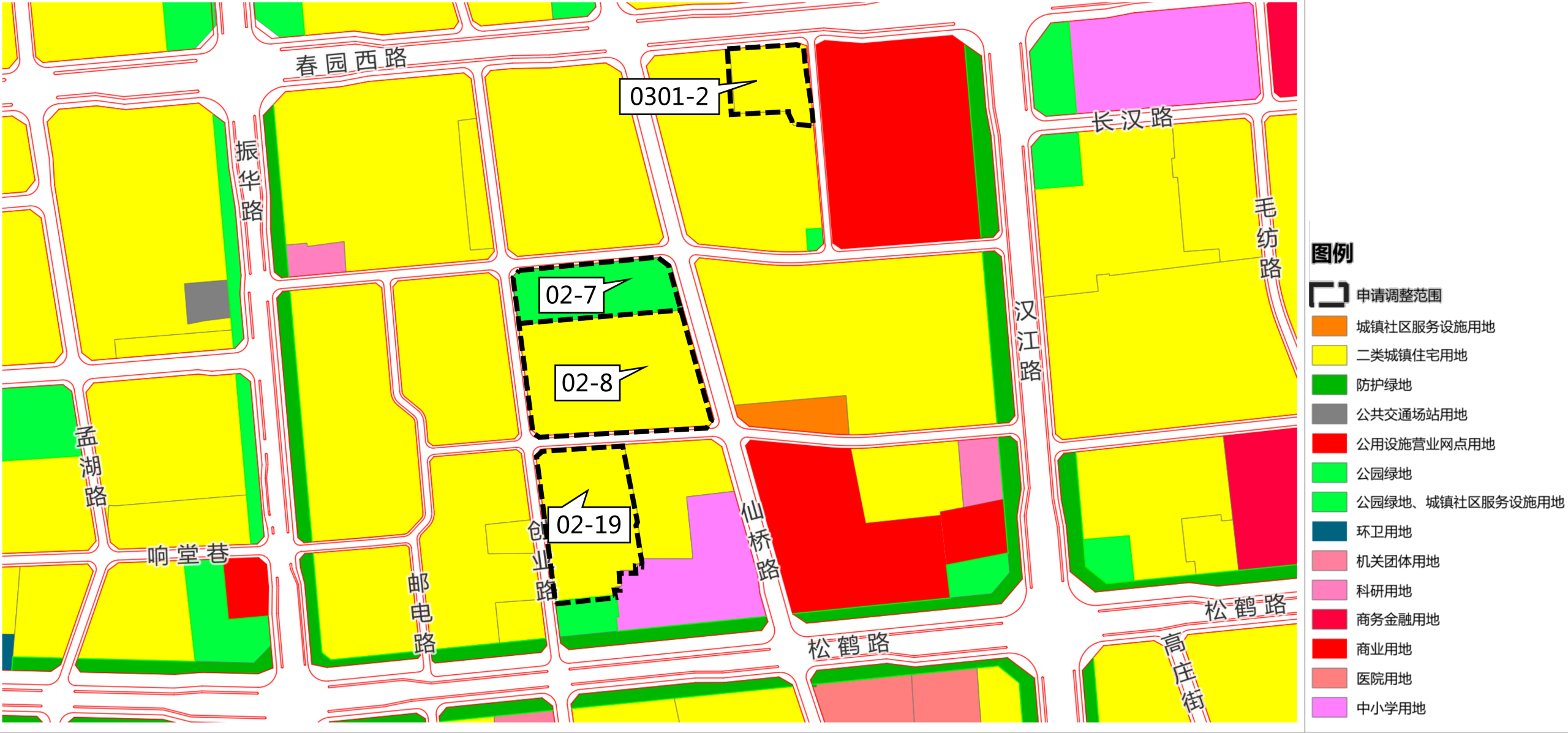 涉及住宅用地！襄阳中心城区多个地块规划将调整！